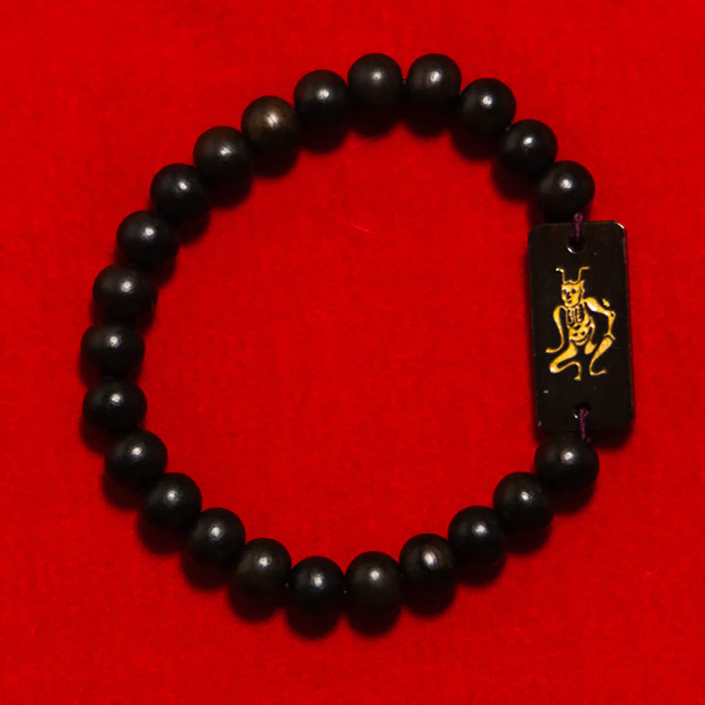 角大師厄除け念珠(縞黒檀)